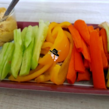 bâtonnets de légumes pour apéro